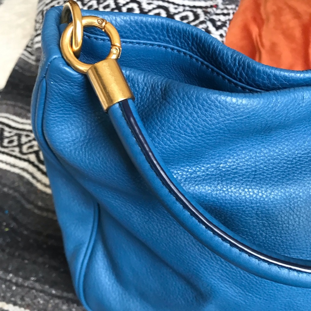 Marc By Marc Jacobs Too Hot To Handle Blue Crossbody Bag - Picture 14 of 16